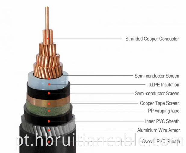 Low voltage SWA cable